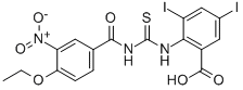 2-[[[(4-ETHOXY-3-NITROBENZOYL)AMINO]THIOXOMETHYL]AMINO]-3,5-DIIODO-BENZOIC ACID CAS#: 532409-39-5