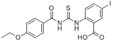 2-[[[(4-ETHOXYBENZOYL)AMINO]THIOXOMETHYL]AMINO]-5-IODO-BENZOIC ACID CAS#: 532955-29-6