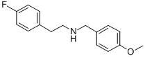 [2-(4-FLUORO-PHENYL)-ETHYL]-(4-METHOXY-BENZYL)-AMINE CAS#: 436099-73-9