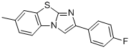 2-(4-FLUOROPHENYL)-7-METHYLIMIDAZO[2,1-B]BENZOTHIAZOLE CAS#: 419557-49-6