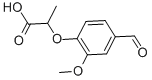 2-(4-FORMYL-2-METHOXYPHENOXY)PROPANOIC ACID CAS#: 51264-79-0
