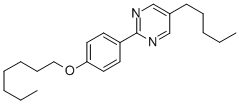 2-[4-(Heptyloxy)-phenyl]-5-octylpyrimidine CAS#: 57202-22-9