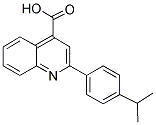 2-(4-ISOPROPYL-PHENYL)-QUINOLINE-4-CARBOXYLIC ACID CAS#: 50733-96-5