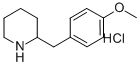 2-(4-METHOXY-BENZYL)-PIPERIDINE HYDROCHLORIDE CAS#: 420137-09-3
