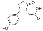 [2-(4-METHOXY-PHENYL)-5-OXO-CYCLOPENT-1-ENYL]-ACETIC ACID CAS#: 53272-88-1