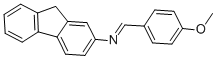 2-[(4-METHOXYBENZYLIDENE)AMINO]FLUORENE CAS#: 5424-78-2