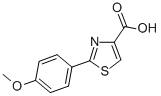 2-(4-METHOXYPHENYL)-1,3-THIAZOLE-4-CARBOXYLIC ACID CAS#: 57677-80-2