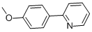 2-(4-METHOXYPHENYL)PYRIDINE CAS#: 5957-90-4