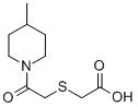 [2-(4-METHYL-PIPERIDIN-1-YL)-2-OXO-ETHYLSULFANYL]-ACETIC ACID CAS#: 436087-11-5