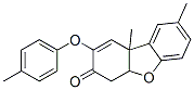 2-(4-Methylphenoxy)-4a,9b-dihydro-8,9b-dimethyl-3(4H)-dibenzofuranone CAS#: 53042-30-1