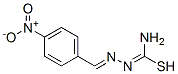 [2-(4-Nitrobenzylidene)hydrazono](amino)methanethiol CAS#: 5470-48-4