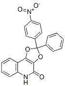 2-(4-Nitrophenyl)-2-phenyl-1,3-dioxolo[4,5-c]quinolin-4(5H)-one CAS#: 54616-41-0