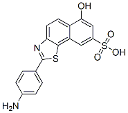 2-(4-aminophenyl)-6-hydroxynaphtho[2,1-d]thiazole-8-sulfonic acid CAS#: 6259-72-9