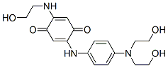 2-[[4-[bis(2-hydroxyethyl)amino]phenyl]amino]-5-[(2-hydroxyethyl)amino]cyclohexa-2,5-diene-1,4-dione CAS#: 52136-25-1