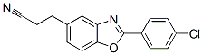2-(4-chlorophenyl)benzoxazole-5-propiononitrile CAS#: 51234-36-7
