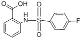 2-(((4-fluorophenyl)sulfonyl)amino)-benzoicaci CAS#: 51012-30-7