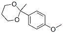 2-(4-methoxyphenyl)-2-methyl-1,3-dioxane CAS#: 59356-53-5