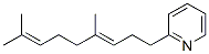 2-(4,8-dimethylnona-3,7-dienyl)pyridine CAS#: 51082-21-4
