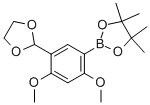 2-(5-[1,3]DIOXOLAN-2-YL-2,4-DIMETHOXY-PHENYL)-BORONIC ACID PINACOL ESTER CAS#: 552845-85-9