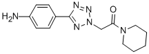 2-[5-(4-AMINO-PHENYL)-TETRAZOL-2-YL]-1-PIPERIDIN-1-YL-ETHANONE CAS#: 436092-93-2