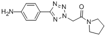 2-[5-(4-AMINO-PHENYL)-TETRAZOL-2-YL]-1-PYRROLIDIN-1-YL-ETHANONE CAS#: 436092-94-3