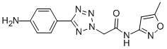 2-[5-(4-AMINO-PHENYL)-TETRAZOL-2-YL]-N-(5-METHYL-ISOXAZOL-3-YL)-ACETAMIDE CAS#: 436092-90-9