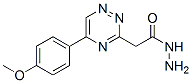 2-[5-(4-Methoxyphenyl)-1,2,4-triazin-3-yl]acetic acid hydrazide CAS#: 59188-11-3
