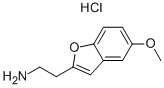 2-(5-METHOXY-1-BENZOFURAN-2-YL)ETHANAMINE HYDROCHLORIDE CAS#: 43186-55-6