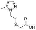 [2-(5-METHYL-PYRAZOL-1-YL)-ETHYLSULFANYL]-ACETIC ACID CAS#: 436088-32-3