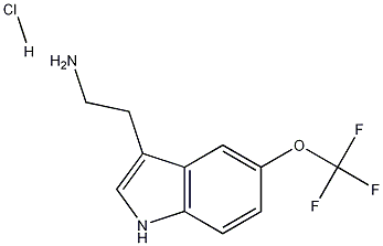 2-(5-(trifluoromethoxy)-1H-indol-3-yl)ethanamine hydrochloride CAS#: 467452-24-0