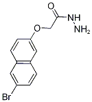 2-[(6-BROMO-2-NAPHTHYL)OXY]ACETOHYDRAZIDE CAS#: 438219-93-3