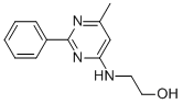 2-[(6-METHYL-2-PHENYL-4-PYRIMIDINYL)AMINO]-ETHANOL CAS#: 504399-93-3