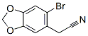 2-(6-bromobenzo[1,3]dioxol-5-yl)acetonitrile CAS#: 5434-50-4