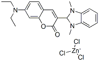 2-[7-(diethylamino)-2-oxo-2H-1-benzopyran-3-yl]-1,3-dimethyl-1H-benzimidazole trichlorozincate CAS#: 53350-83-7