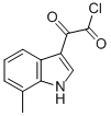 2-(7-methyl-1H-indol-3-yl)-2-oxoacetyl chloride CAS#: 59022-69-4