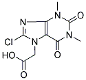 2-(8-CHLORO-1,3-DIMETHYL-2,6-DIOXO-1,2,3,6-TETRAHYDRO-7H-PURIN-7-YL)ACETIC ACID CAS#: 59426-33-4