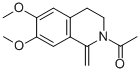 2-ACETYL-6,7-DIMETHOXY-1-METHYLENE-1,2,3,4-TETRAHYDROISOQUINOLINE CAS#: 57621-04-2