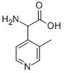 2-AMINO-2-(3-METHYLPYRIDIN-4-YL)ACETIC ACID CAS#: 500755-89-5