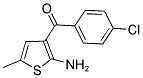 2-AMINO-3-CHLOROBENZOYL-5-METHYLTHIOPHENE CAS#: 436093-32-2