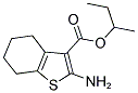 2-AMINO-4,5,6,7-TETRAHYDRO-BENZO[B]THIOPHENE-3-CARBOXYLIC ACID SEC-BUTYL ESTER CAS#: 438220-75-8