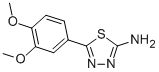 2-AMINO-5-(3,4-DIMETHOXYPHENYL)-1,3,4-THIADIAZOLE CAS#: 5427-87-2