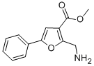 2-AMINOMETHYL-5-PHENYL-FURAN-3-CARBOXYLIC ACID METHYL ESTER CAS#: 435342-15-7