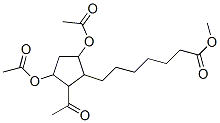2-Acetyl-3,5-bis(acetyloxy)cyclopentaneheptanoic acid methyl ester CAS#: 55334-66-2