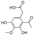 2-Acetyl-3,5-dihydroxy-4-methoxybenzeneacetic acid CAS#: 652-55-1