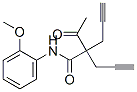 2-Acetyl-N-(2-methoxyphenyl)-2-(2-propynyl)-4-pentynamide CAS#: 55760-06-0