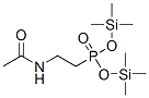 [2-(Acetylamino)ethyl]phosphonic acid bis(trimethylsilyl) ester CAS#: 55108-88-8
