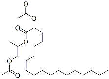 2-(Acetyloxy)octadecanoic acid 1-[(acetyloxy)methyl]ethyl ester CAS#: 55401-62-2