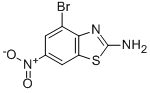 2-Amino-4-Bromo-6-Nitro Benzothiazole CAS#: 55911-06-3