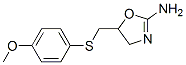 2-Amino-5-[(p-methoxyphenyl)thiomethyl]-2-oxazoline CAS#: 50510-13-9