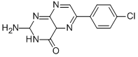 2-Amino-6-(4-chlorophenyl)-4(1H)-pteridinone CAS#: 407610-69-9